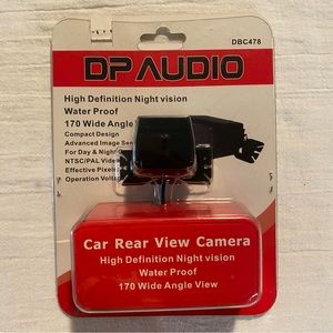 DP Audio High Definition Night Vision 170 Wide Angle Car Rear View Camera DBC478
